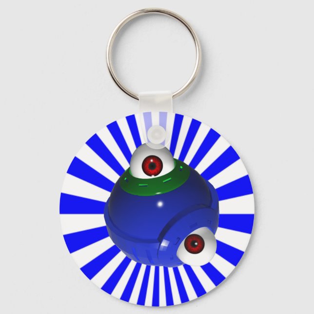 Porte-clés glode oculaire (Recto)
