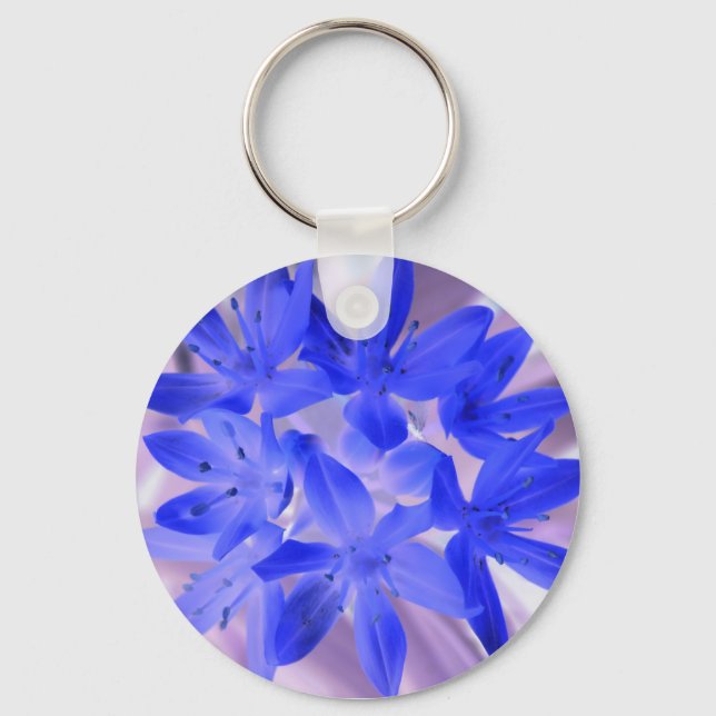 Porte-clés Gloire De La Neige Chocking Porte - clé Bleu (Recto)