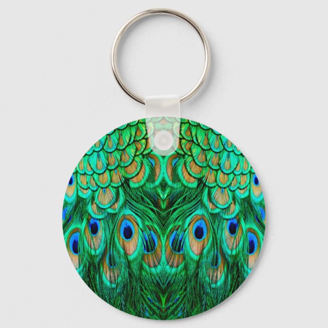 Porte-clés Glorious Peacock (Recto)