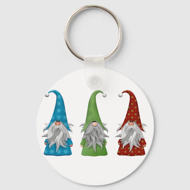 Porte-clés gnomes (Recto)