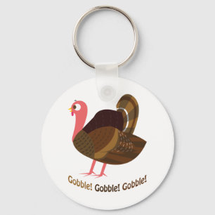 Porte-clés Gobble ! Gobble ! Gobble !