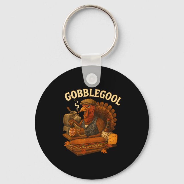 Porte-clés Gobbol Turkey Thanksgiving  (Recto)