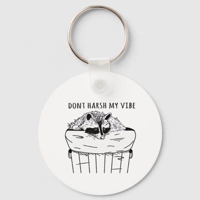 Porte-clés Goblincore Dont Harsh My Vibe Classic (Recto)