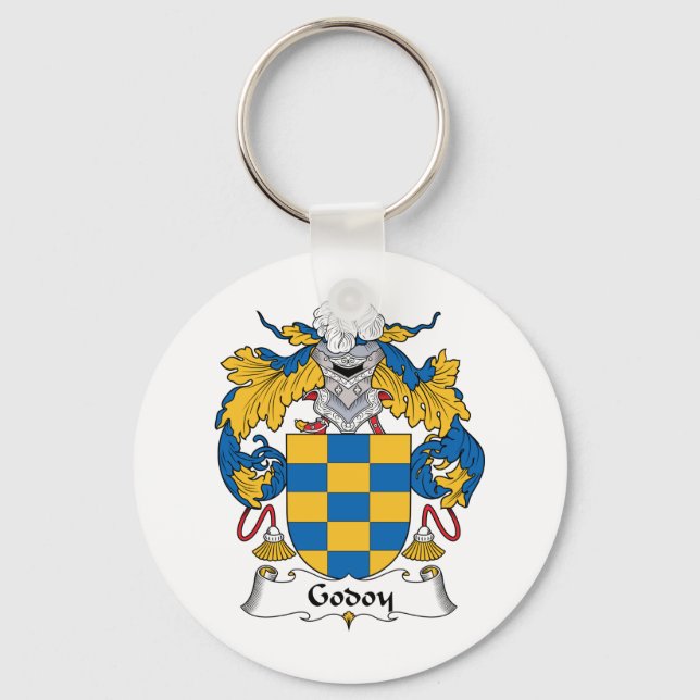 Porte-clés Godoy Family Crest (Recto)