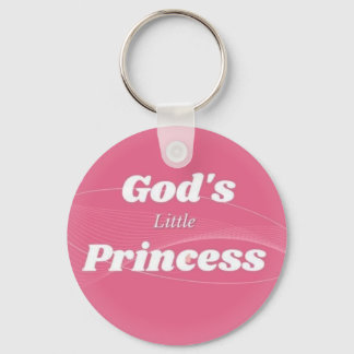 Porte-clés God's little princess key chain
