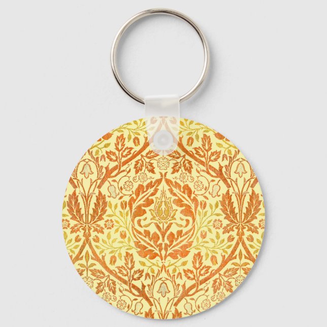Porte-clés Golden Bough William Morris Vintage Art Nouveau (Recto)