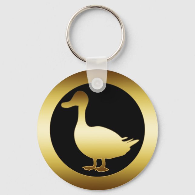 PORTE-CLÉS GOLDEN DUCK (Recto)