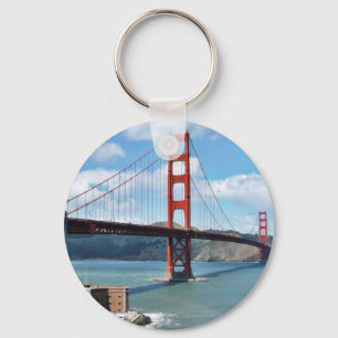 Porte-clés Golden gate bridge et point de fort à San