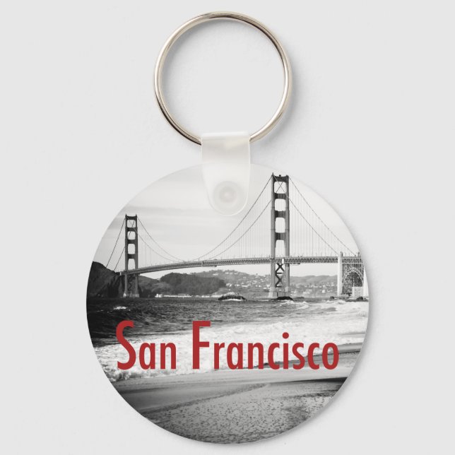 Porte-clés Golden Gate Bridge, San Francisco (Recto)