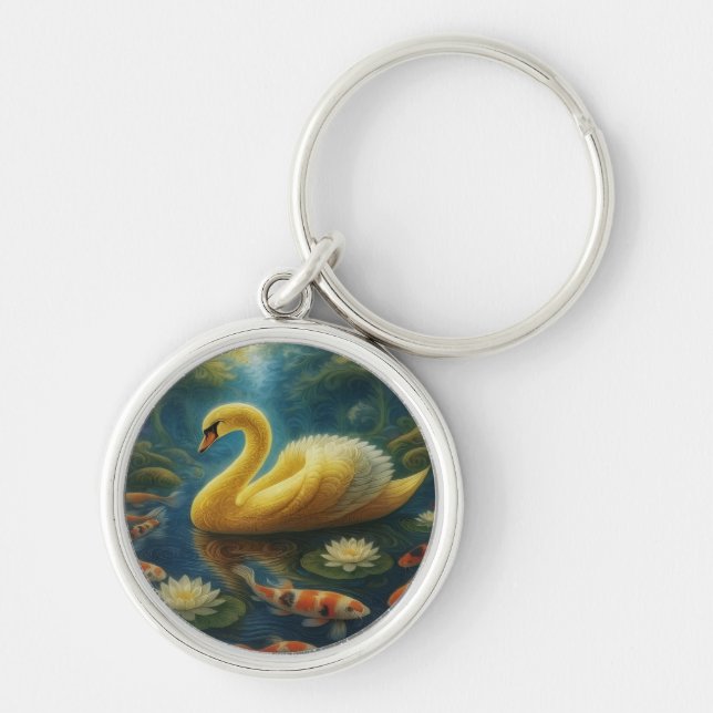 Porte-clés Golden Swan Keychain (Devant)