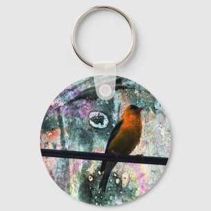 Porte-clés Goldfinch Grunge