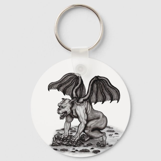 Porte-clés Golem Gargoyle (Recto)