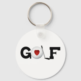 Porte-clés Golf avec Golf Ball