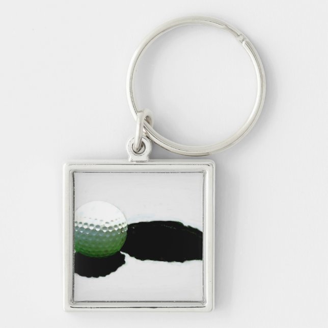 Porte-clés Golf Ball & Hole (Devant)