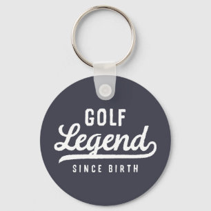 Porte-clés Golf Légende depuis la naissance Amusante Moderne 
