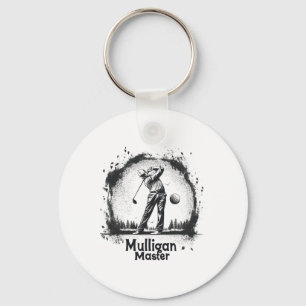 Porte-clés Golf Mulligan Master Tee - shirts Graphiques Pour