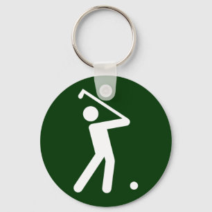Porte-clés Golf Symbol Keychain