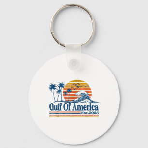 Porte-clés Golfe Des Usa Amérique Est 2025 Amérique Vintage R