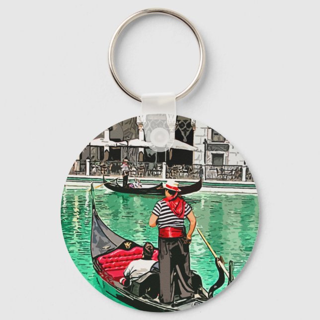 Porte-clés Gondolier (Recto)
