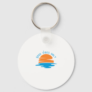 Porte-clés Good Vibes uniquement - Conception graphique des d