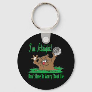 Porte-clés Gopher et la balle de golf