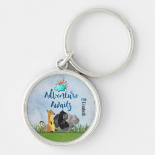 Porte-clés Gorilla Hippo et Meerkat - L'aventure en perspecti