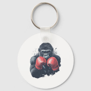 Porte-clés Gorille En Gants De Boxe - Entraînement En Boxe