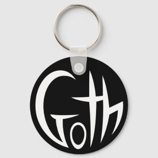 Porte-clés Goth (Lettres Pointées)