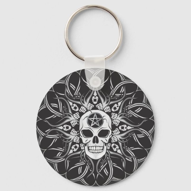 Porte-clés Goth Skull (Recto)