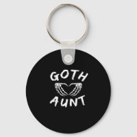 Goth Tante Funny Emo Tante Punk mignonne Squelette