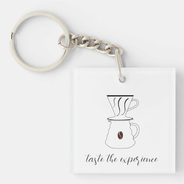 Porte-clés goûter l'expérience (Devant)