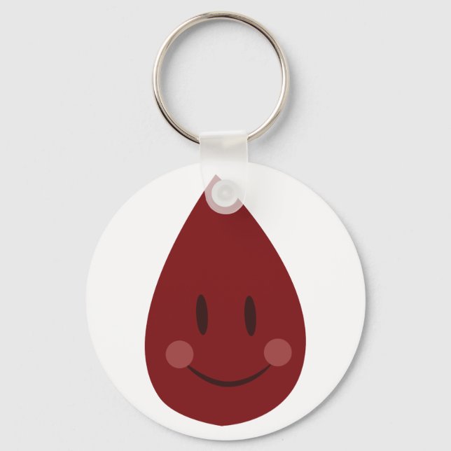 Porte-clés Goutte de sang (Recto)