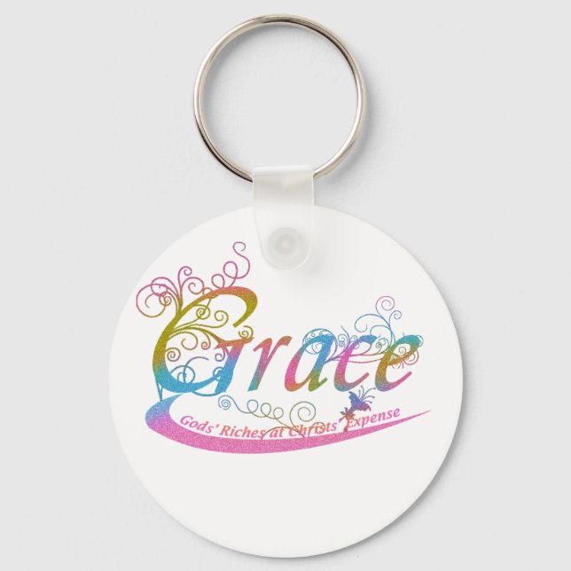 Porte-clés Grâce (Recto)