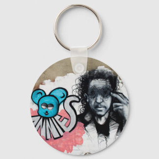 Porte-clés Graffiti Photographie couleur acrylique