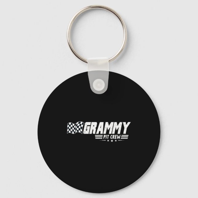 Porte-clés Grammy T Crew Race Car Birthday Family Racing  (Recto)