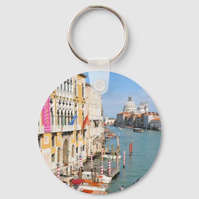 Porte-clés Grand Canal, Venise, Italie (Recto)