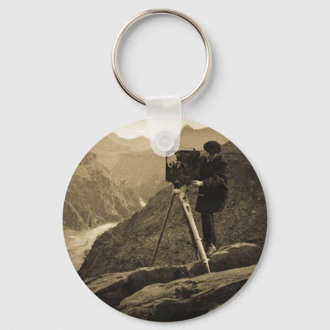Porte-clés Grand Canyon Photographe Caméra de cinéma volumine (Recto)