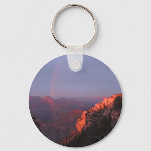 Porte-clés Grand Canyon Sunset Rainbow (Recto)
