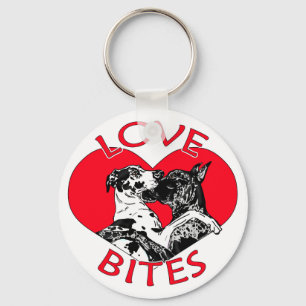 Porte-clés Grand Dane Love Bites