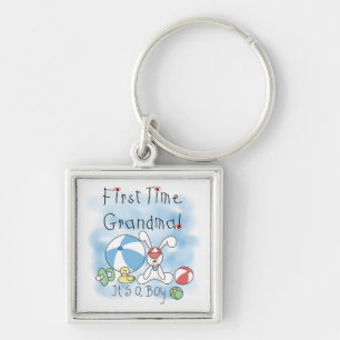 Porte-clés Grand-maman de première fois des cadeaux de garç