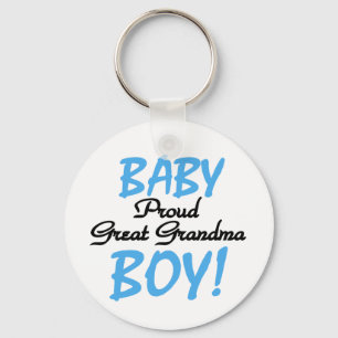 Porte-clés Grand-maman fière de bébé grande