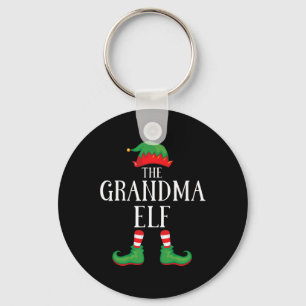 Porte-clés Grand-mère Elf Groupe de jumelage Xmas Funny Famil