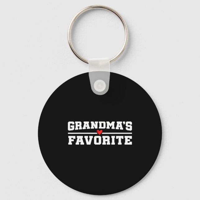 Porte-clés Grand-parent drôle favori Granhild  (Recto)