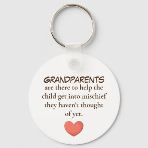 Porte-clés Grand-parent - porte - clés malveillants