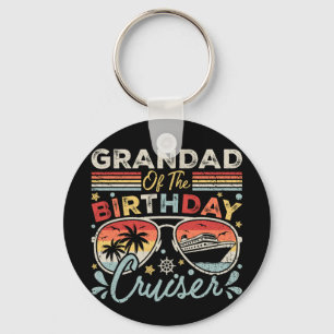 Porte-clés Grand-père du Cercle de vacances de croisière d'an