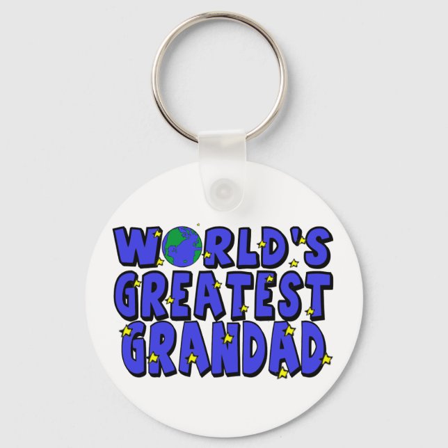 Porte-clés Grand-père du monde (Recto)