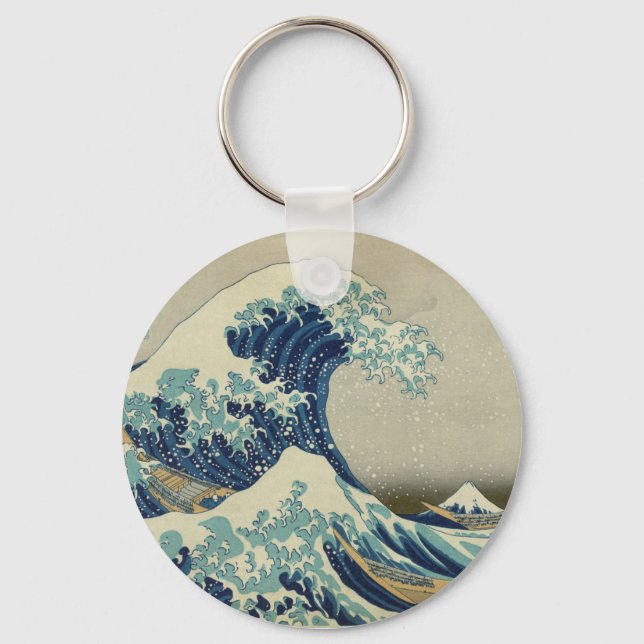 Porte-clés Grand Porte - clé de vague (Recto)