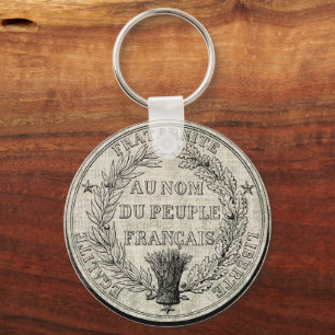 Porte-clés Grand Sceau vintage de France