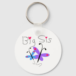 Porte-clés Grand SIS de papillons