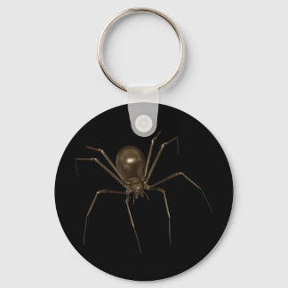 Porte-clés Grande araignée à demi-teinte 3D Brown